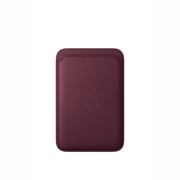 Apple iPhone FineWoven Wallet with MagSafe – Burgundy