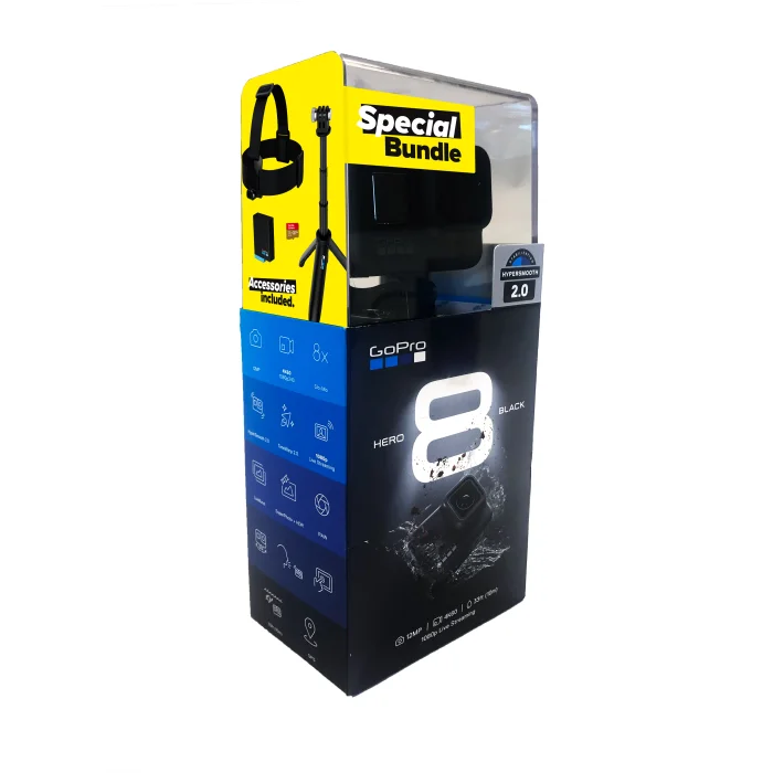 Sporta kamera GoPro HERO 8 BLACK Bundle