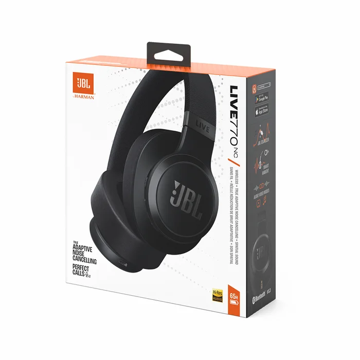 Austiņas JBL Live 770NC Black