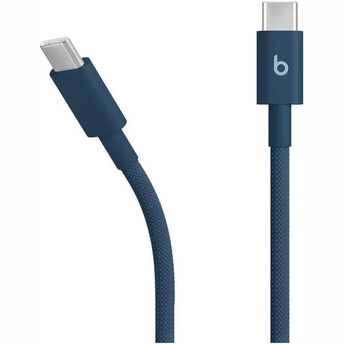 Lādētāji, kabeļi un adapteri Beats USB-C to USB-C Woven Cable (1.5 m) - Nitro Navy