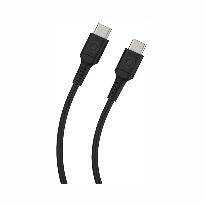 Muvit Type-C to Type-C Cable up to 60W 1.2m Black