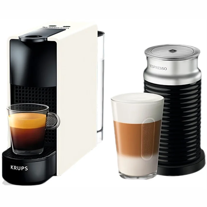 Krups Nespresso Essenza Mini White Bundle