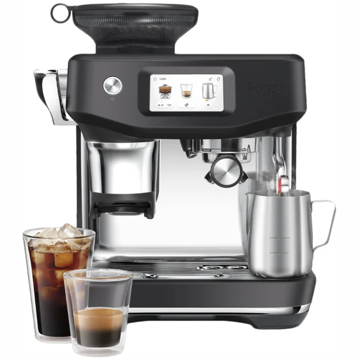 Sage the Barista Touch Impress with Cold Extraction Black Truffle SES882BTR