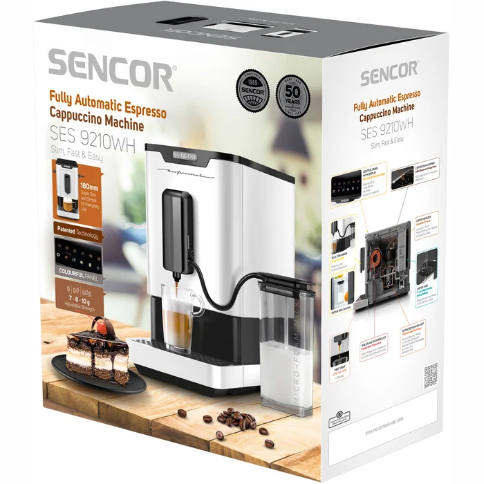 Kafijas automāts Sencor SES9210WH