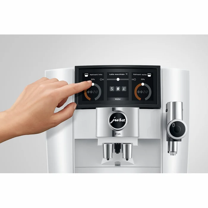 Kafijas automāts Jura J8 Twin Diamond White (EA) 15594