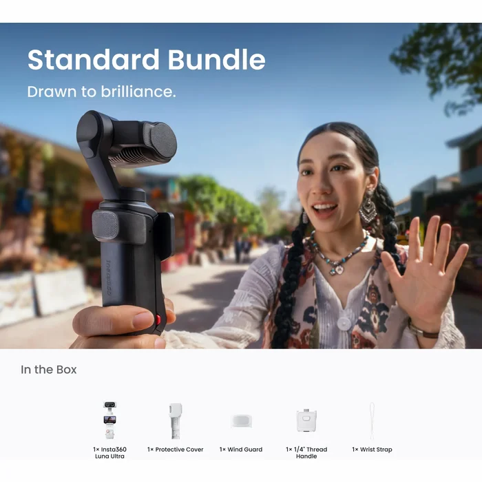 Insta360 Luna Ultra Standard Bundle Stellar White