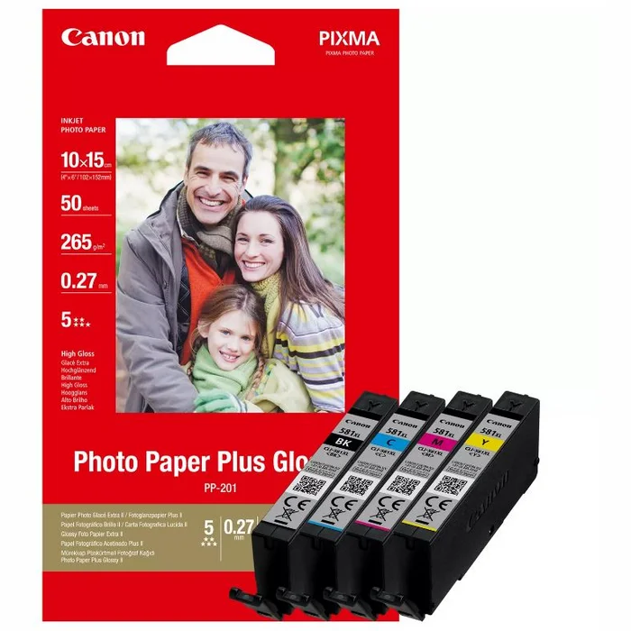 Canon CLI-581XL BK/C/M/Y Multipack