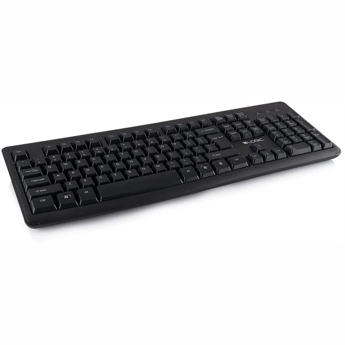Klaviatūra Klaviatūra Logic LKM-101W Wireless Set Black