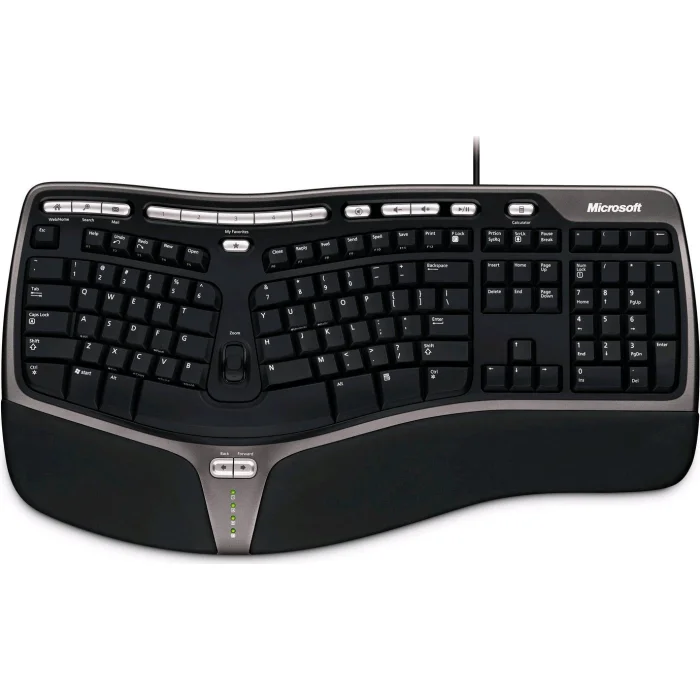 Klaviatūra Klaviatūra Microsoft Natural Ergonomic Keyboard 4000 RUS