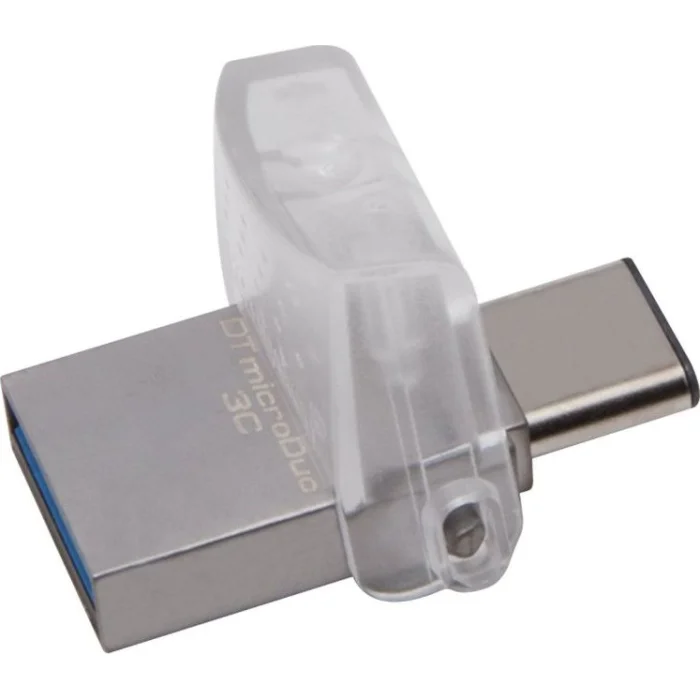 USB zibatmiņa USB zibatmiņa Kingston DataTraveler microDuo 3C 32 GB white