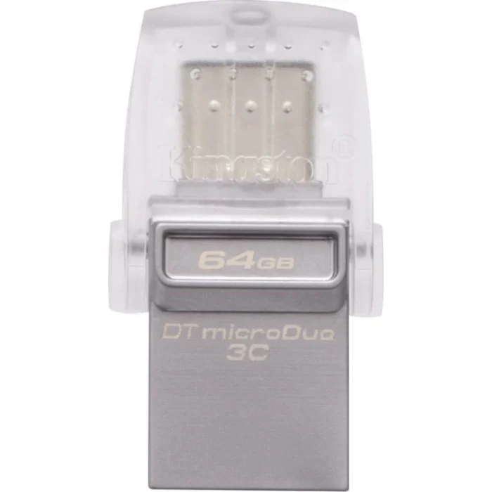 USB zibatmiņa USB zibatmiņa Kingston DataTraveler microDuo 3C 64 GB white