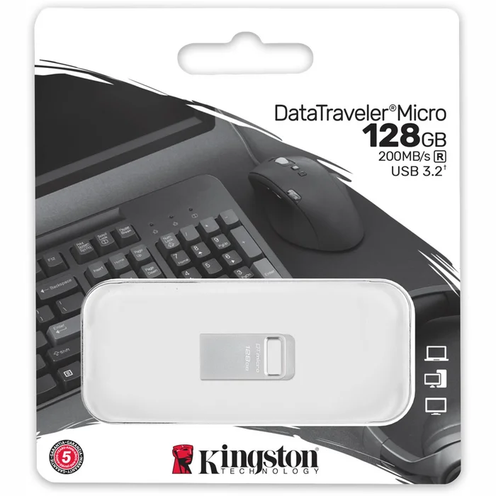 USB zibatmiņa Kingston DataTraveler Micro 128GB