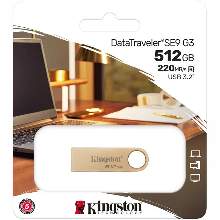 USB zibatmiņa Kingston DataTraveler SE9 G3 512GB