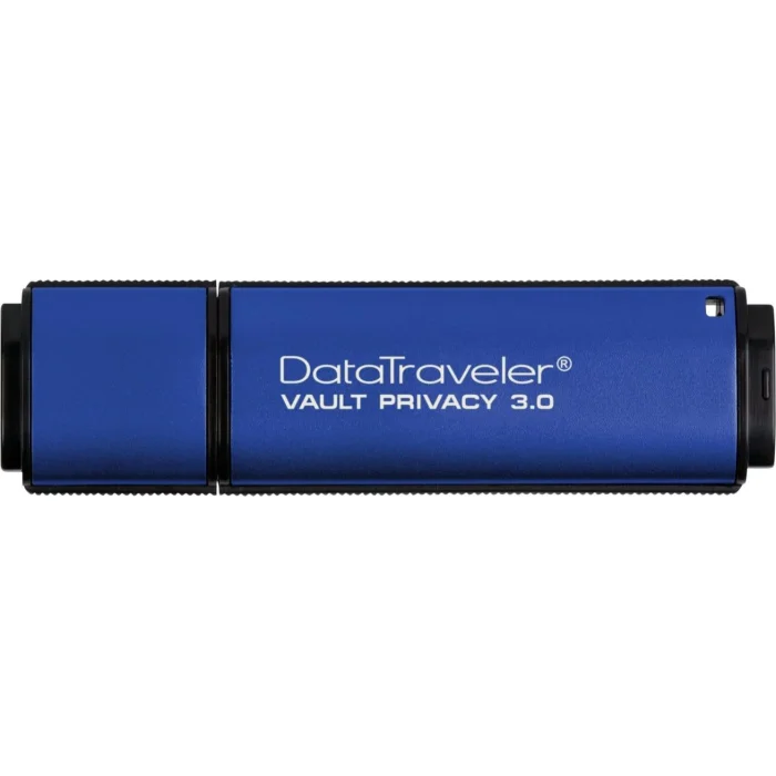 USB zibatmiņa USB zibatmiņa Kingston DataTraveler Vault Privacy 16 GB Blue