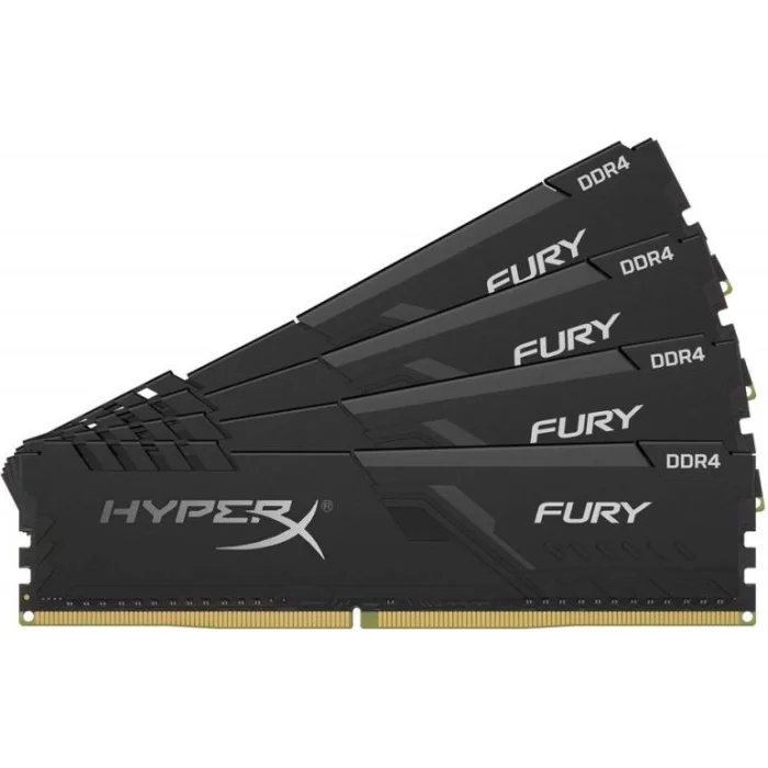 Operatīvā atmiņa (RAM) Kingston HyperX Fury Black 32GB 2666 MHz DDR4 HX426C16FB3K4/32