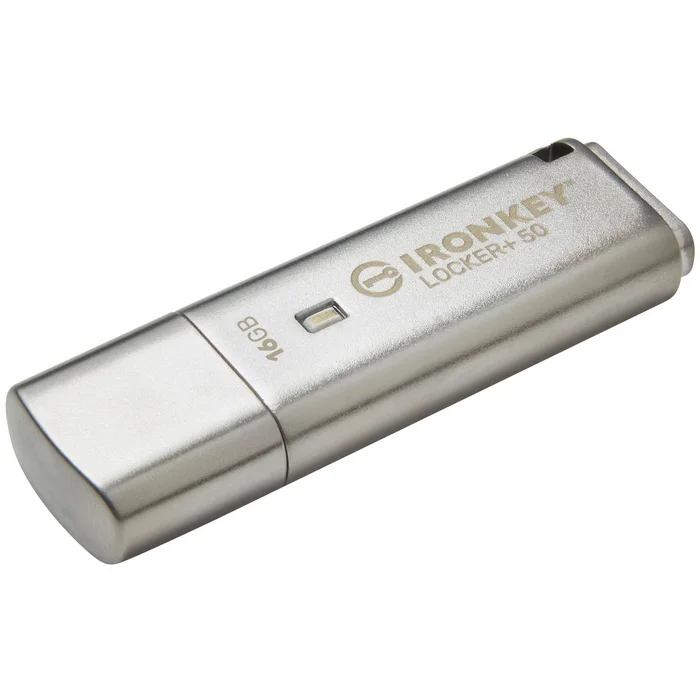 USB zibatmiņa Kingston IronKey Locker+ 50 16GB Silver
