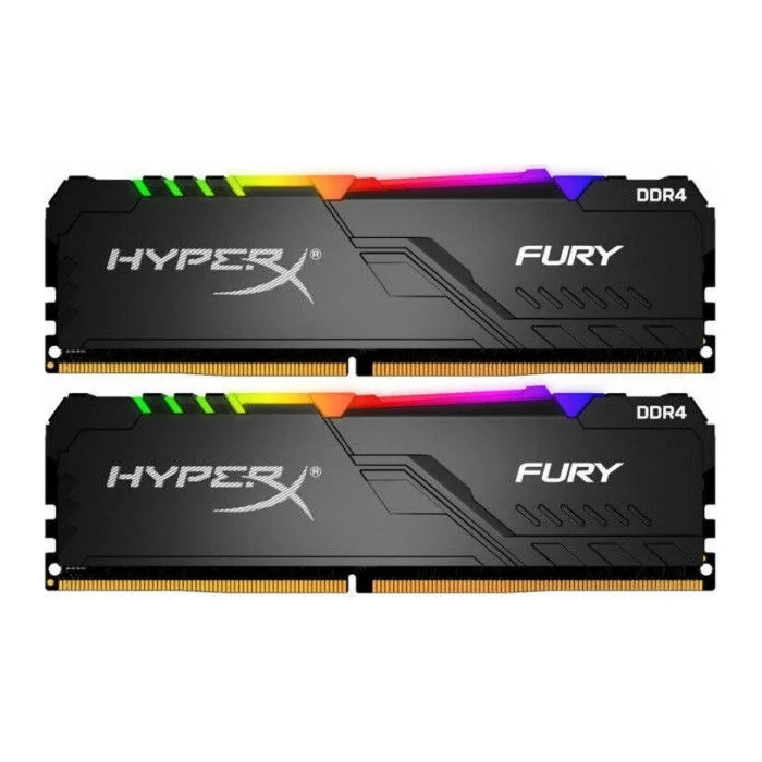 Operatīvā atmiņa (RAM) KINGSTON HyperX DIMM FURY RGB 16GB 3200MHz DDR4 HX432C16FB3AK2/16