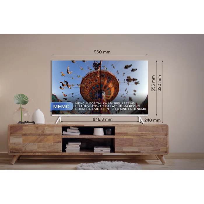 Televizors Kivi 43" UHD LED Android TV 43U750NW