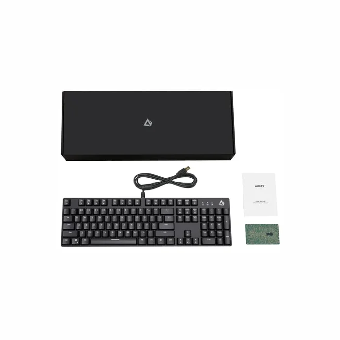 Klaviatūra Aukey KMG12 Black