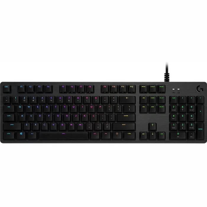 Klaviatūra Logitech G512 Carbon US International GX Red Linear