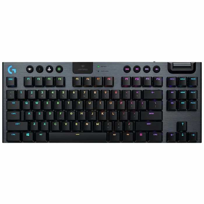 Klaviatūra Logitech G915 TKL Carbon US International Tactile