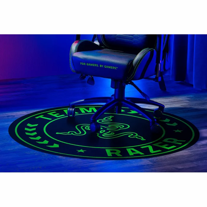 Krēsla paliktnis Razer Team Floor Mat Black Green