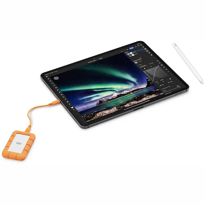 Ārējais cietais disks Lacie Rugged Mini SSD 1TB
