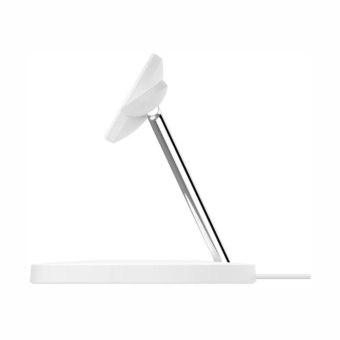 Belkin BoostCharge Pro 3-in-1 Wireless Charging Stand + AC Power Adapter White