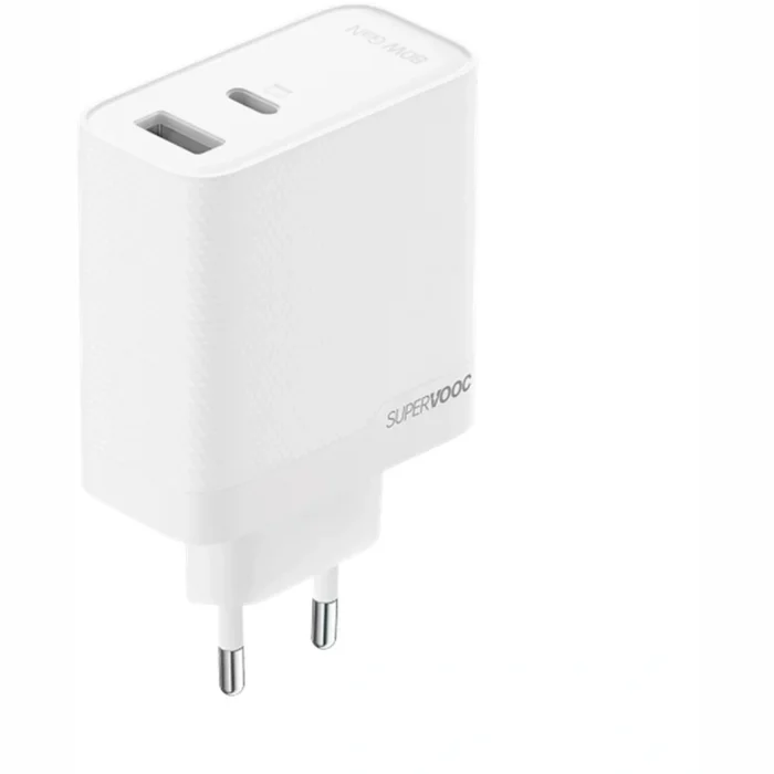 Oppo SUPERVOOC 80W adapter White