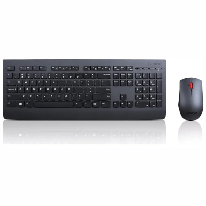 Klaviatūra Lenovo Professional Wireless Keyboard and Mouse Combo ENG/RUS Black/Grey