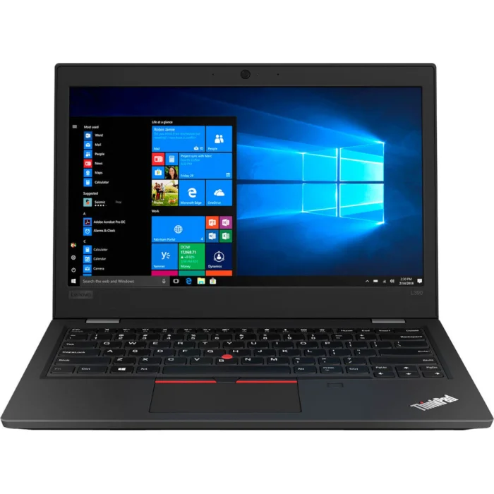 Portatīvais dators Portatīvais dators Lenovo ThinkPad L390 Black 13.3"