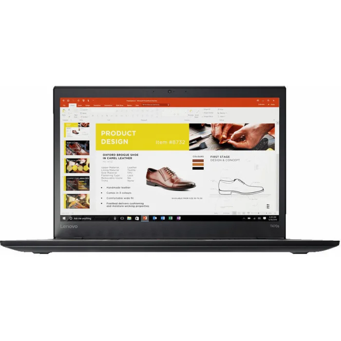 Portatīvais dators Portatīvais dators Lenovo ThinkPad T470s Black, 14.0"