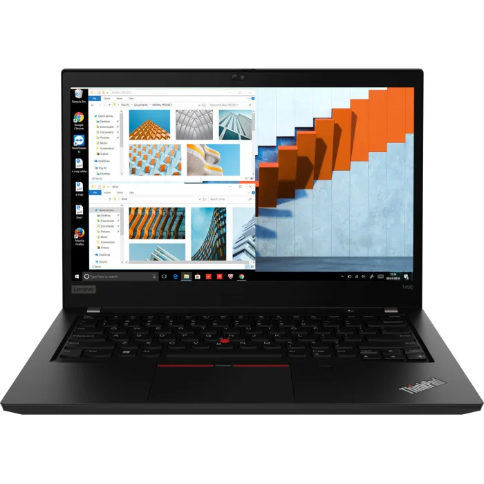 Portatīvie datori Lenovo ThinkPad T490 Black 14.0"