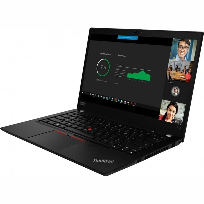 Portatīvie datori Lenovo ThinkPad T490 Black 14.0"