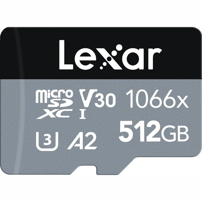 Lexar Professional 1066x MicroSDXC UHS-I Silver Series 512GB