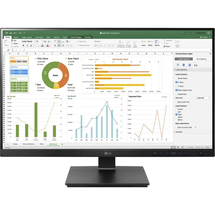 Monitori LG 27BN65Q-B 27"
