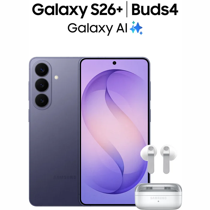 Samsung Galaxy S26+ 12+256GB Cobalt Violet