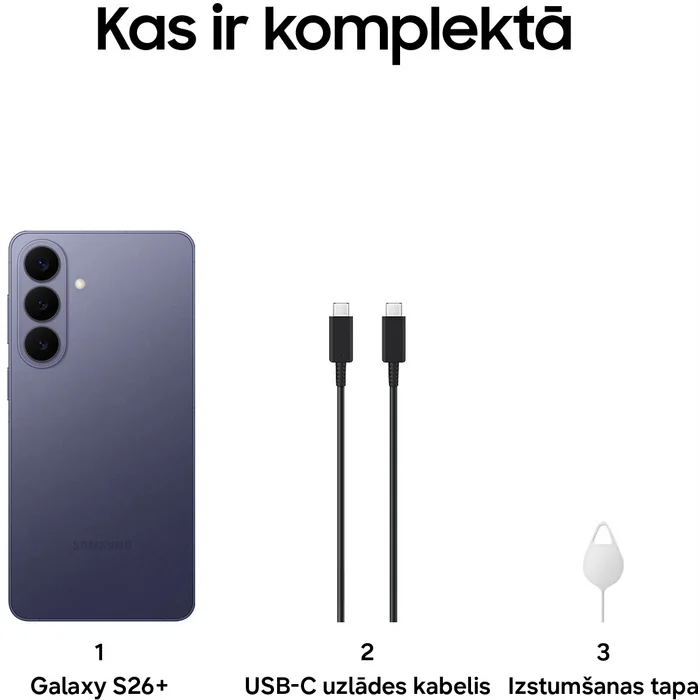 Samsung Galaxy S26+ 12+256GB Cobalt Violet