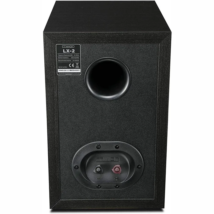 Mission LX-2 Bookshelf Speaker - Black