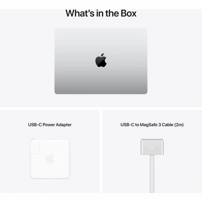 Portatīvie datori Apple MacBook Pro 14" M1 Pro 10-core CPU 16-core GPU 16GB 1TB SSD Silver INT