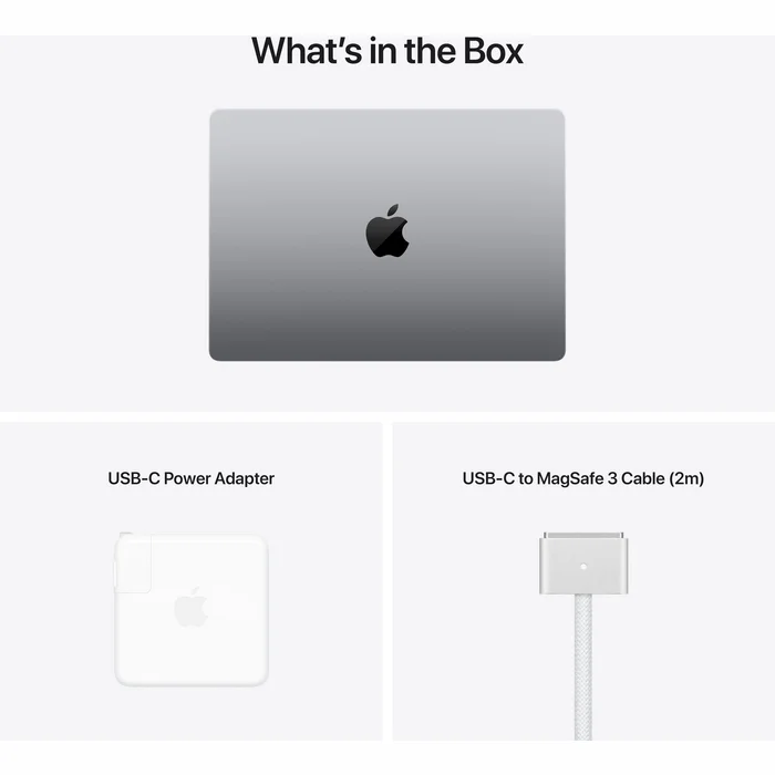 Portatīvie datori Apple MacBook Pro 14" Apple M1 Pro 10-core CPU 16-core GPU 16GB 1TB Space Gray RUS