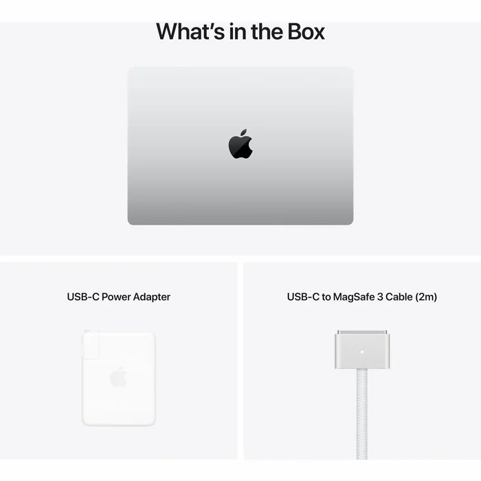 Portatīvie datori Apple MacBook Pro 16" Apple M1 Max 10-core CPU 32-core GPU 32GB 1TB Silver INT