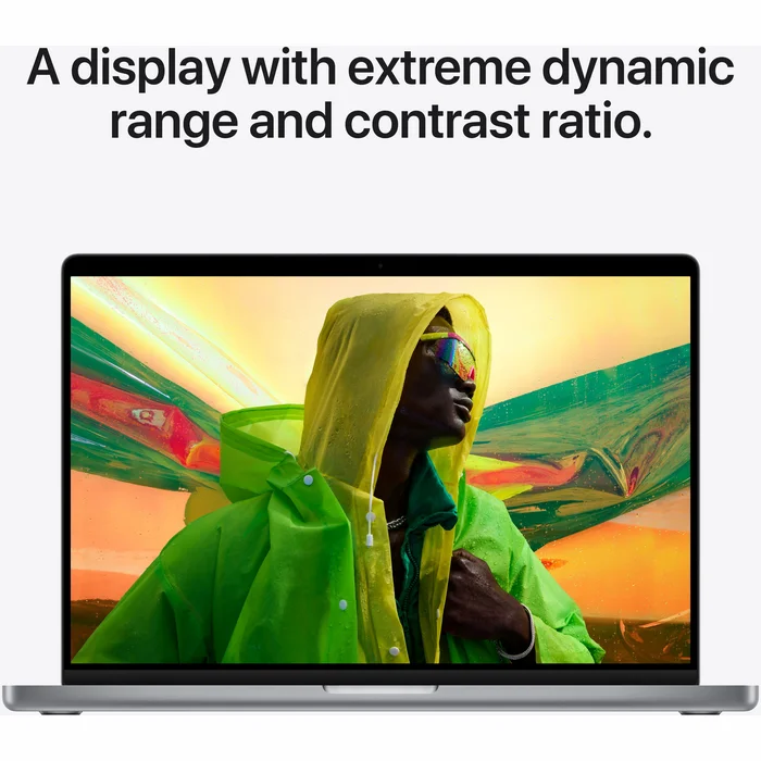Portatīvais dators Apple MacBook Pro 16" Apple M1 Pro 10-core CPU 16-core GPU 16GB 512GB Space Gray RUS