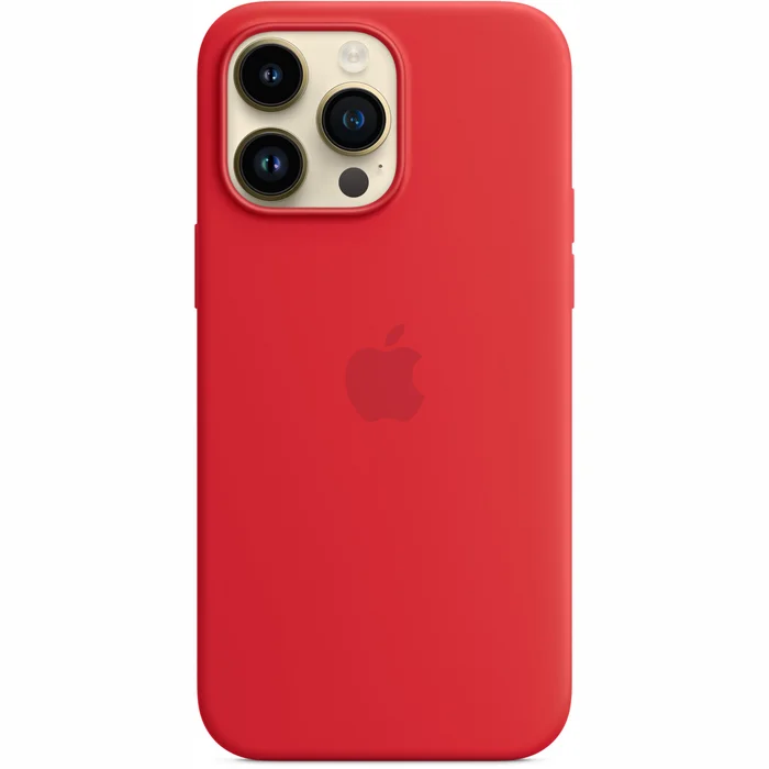 Apple iPhone 14 Pro Max Silicone Case with MagSafe (PRODUCT) Red