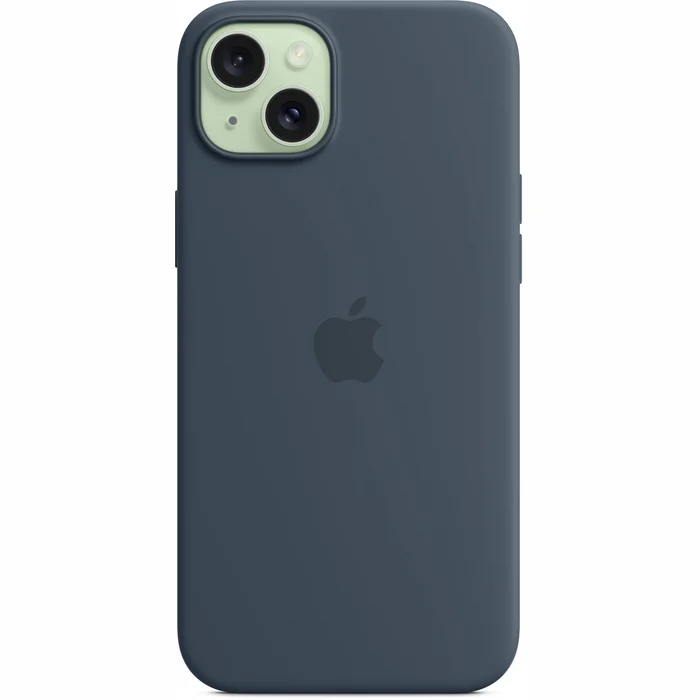 Apple iPhone 15 Plus Silicone Case with MagSafe - Storm Blue