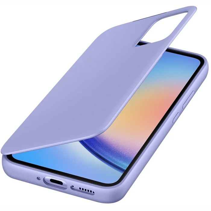 Samsung Galaxy A34 5G Smart View Wallet Case Blueberry