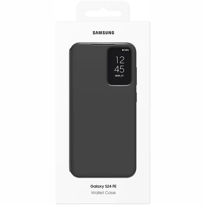 Samsung Galaxy S24 FE Smart View Wallet Case Black