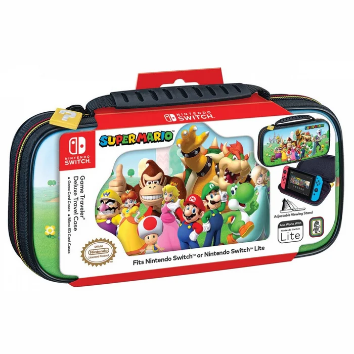 Nintendo Switch Deluxe Travel Case Super Mario Characters NNS53A