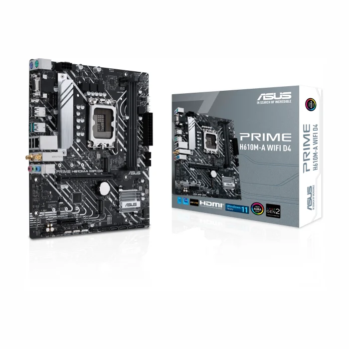 Mātesplates Asus Prime H610M-A WiFi D4