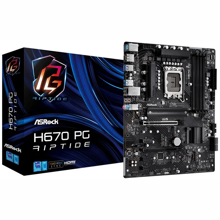 Mātesplate ASRock H670 PG Riptide